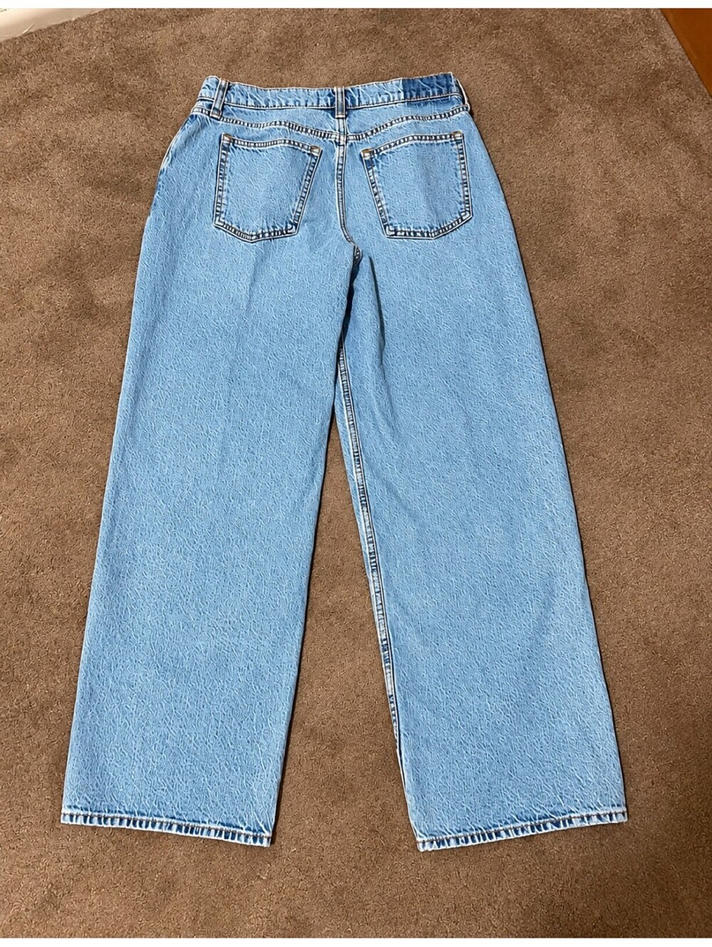 Abercrombie & Fitch Low Rise Ultra Loose Jeans – Curve Love, Size 26